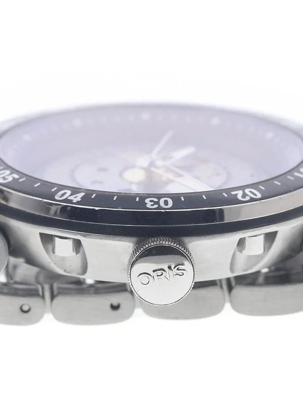 ORIS Williams F1 team skeleton engine 733-7613 Date Automatic Men's Watch_963312